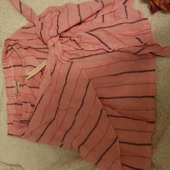 NWT Anthropologie pink tie skirt - Picture 4 of 4